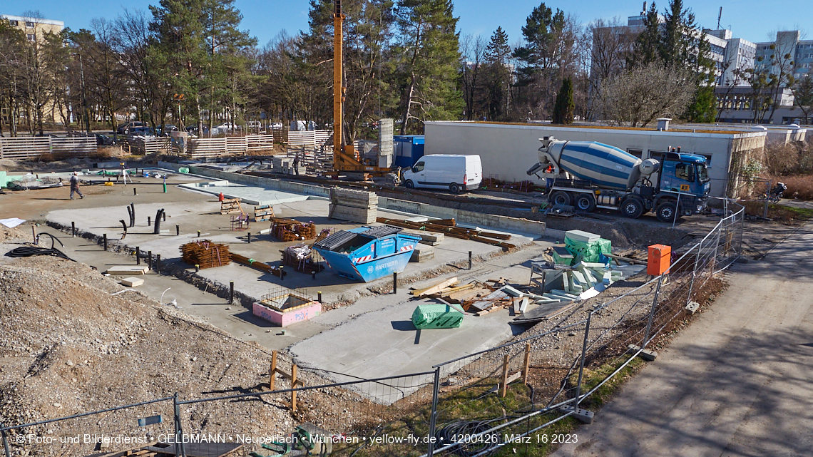 16.03.2023 - Haus für Kinder in der Quiddestraße 3 in Neuperlach